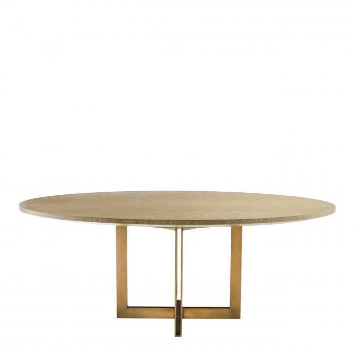 Melchior Oval Dining Table by Eichholtz