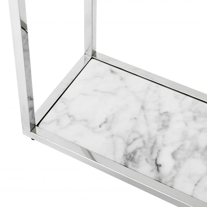 Morris Stainless Steel Console Table by Eichholtz