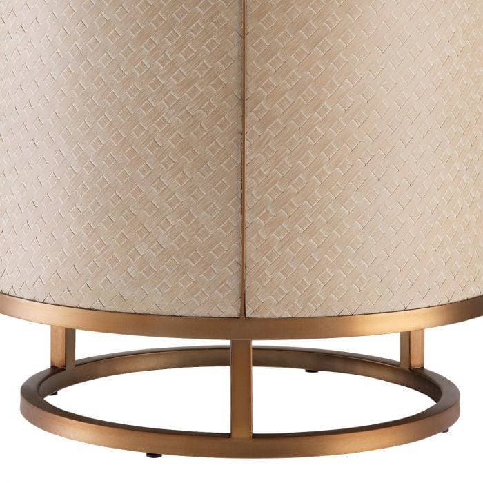 Napa Valley Brass Finish Side Table by Eichholtz