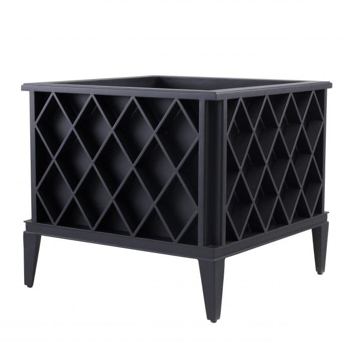 Ocean Club Black Finish Planter by Eichholtz