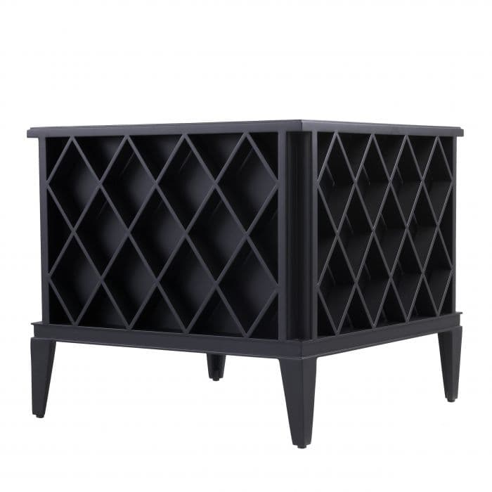 Ocean Club Black Finish Planter by Eichholtz