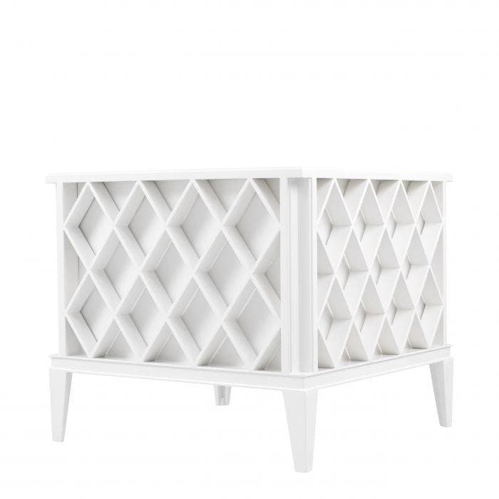 Ocean Club White Finish Planter by Eichholtz