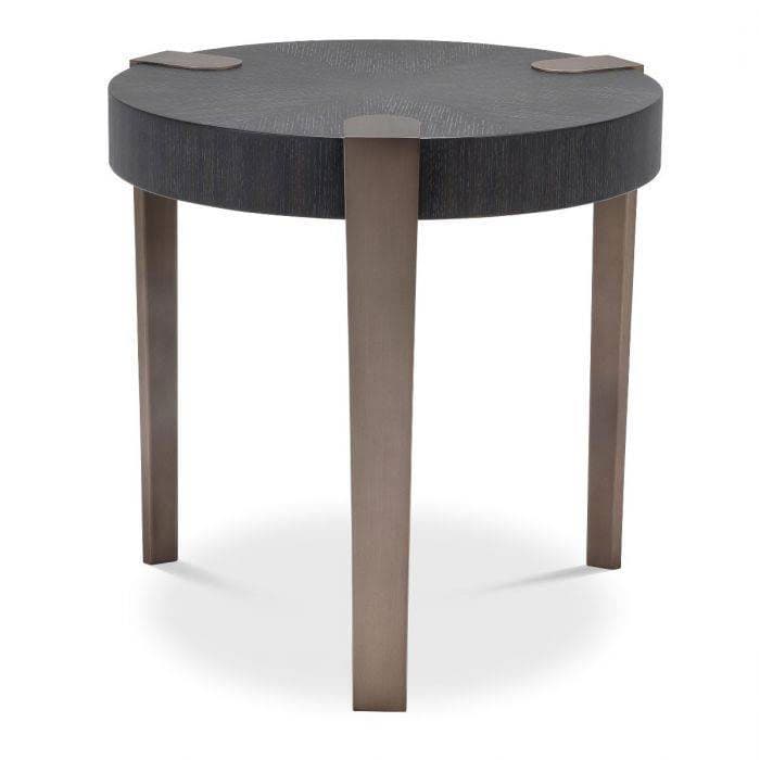 Oxnard Bronze Finish Side Table by Eichholtz