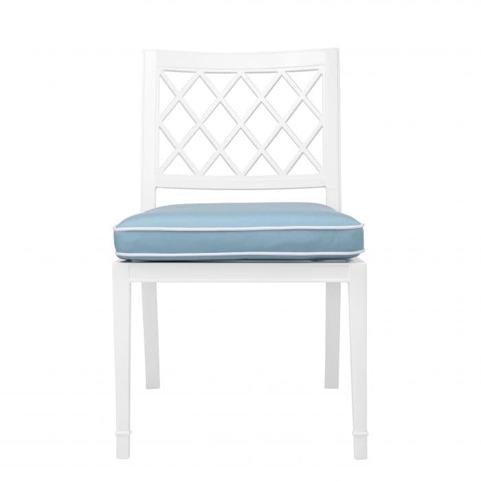 Paladium White Finish Dining Chair by Eichholtz