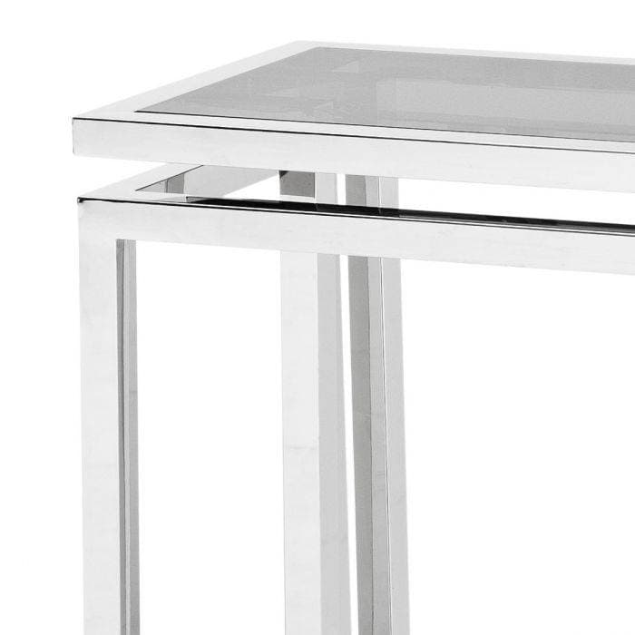 Palmer Stainless Steel Console Table by Eichholtz