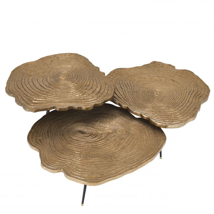 Quercus Set Of 3 Coffee Table by Eichholtz