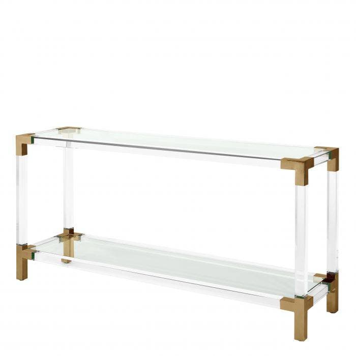 Royalton Brass Finish Console Table by Eichholtz