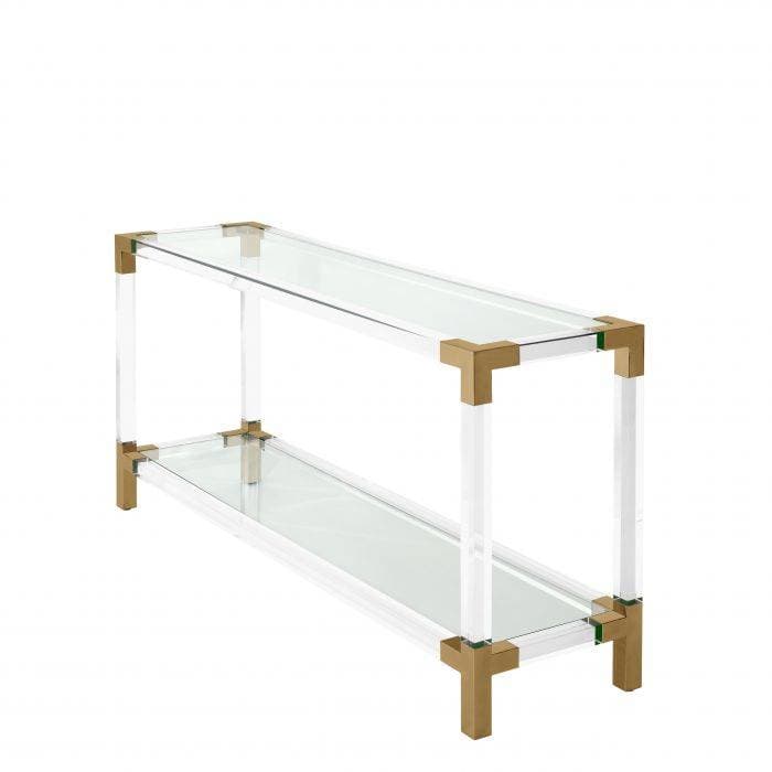 Royalton Brass Finish Console Table by Eichholtz