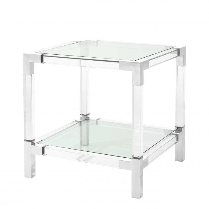 Royalton Stainless Steel Side Table by Eichholtz