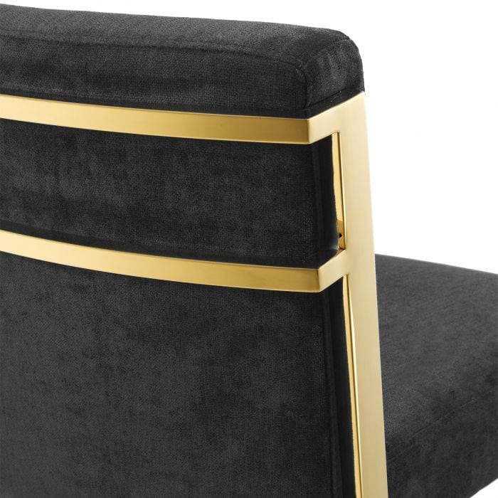 Scott Gold Finish Bar Stool by Eichholtz