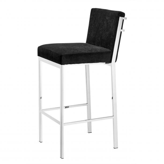 Scott Stainless Steel Bar Stool by Eichholtz