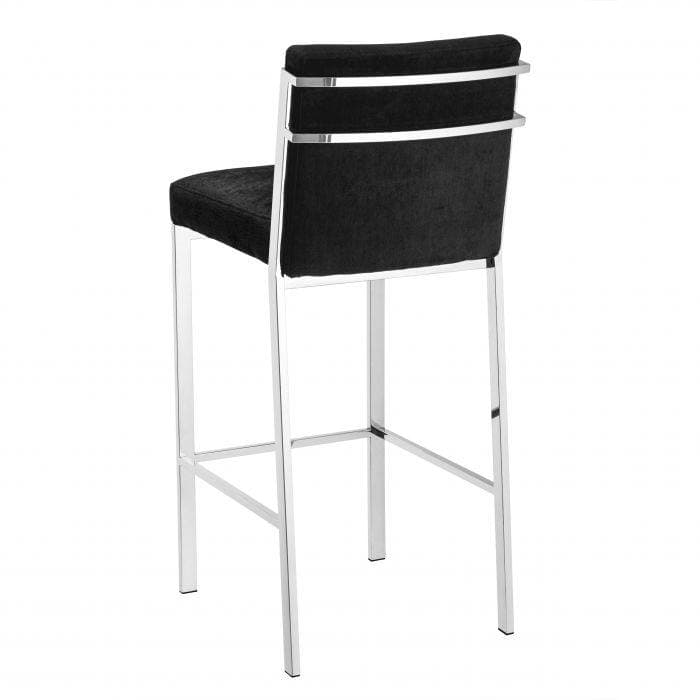 Scott Stainless Steel Bar Stool by Eichholtz