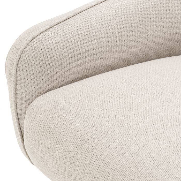 Serena Panama Natural Swivel Chair by Eichholtz