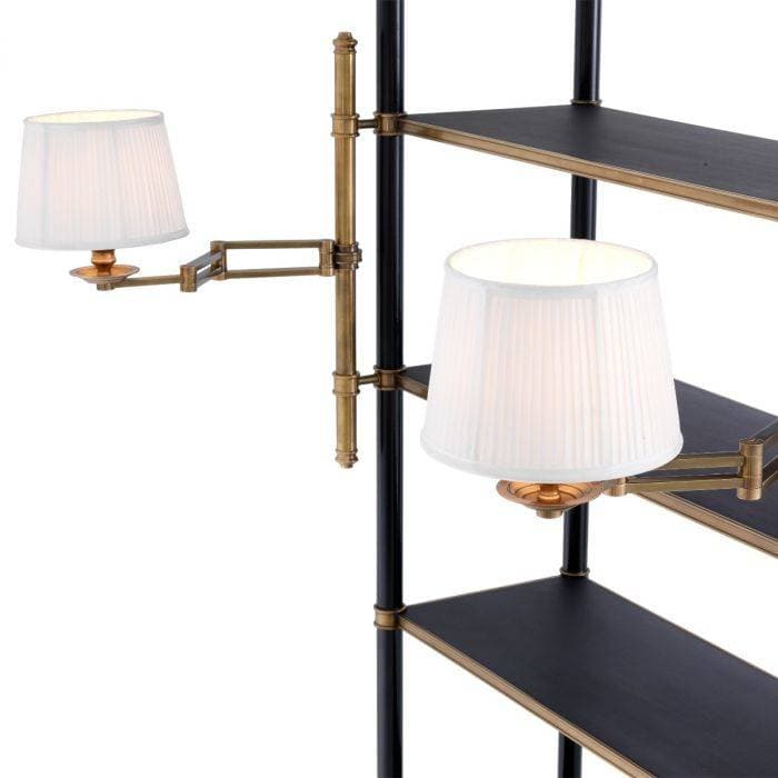 Sterling With Lights Bookcase by Eichholtz