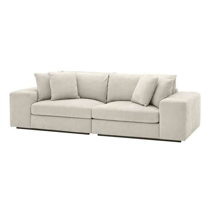 Vista Grande Clarck Sand Sofa by Eichholtz