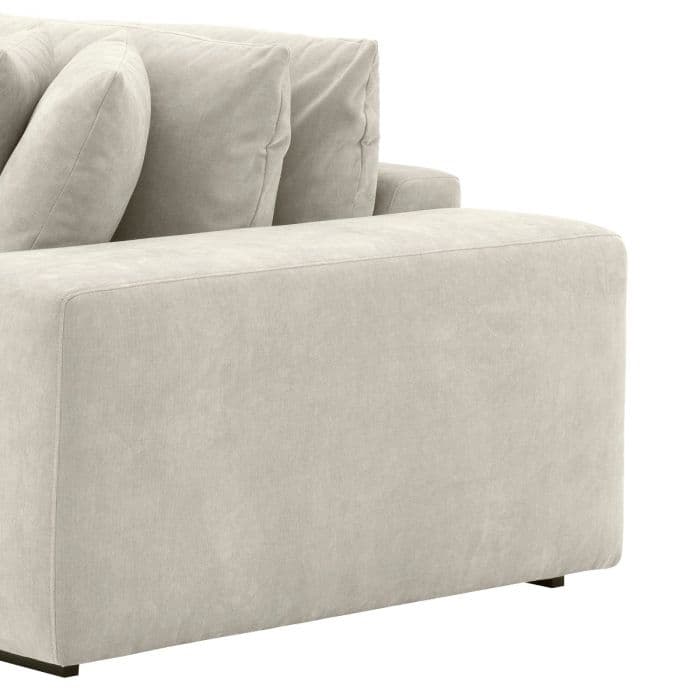 Vista Grande Clarck Sand Sofa by Eichholtz