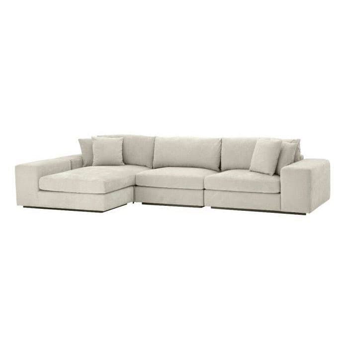 Vista Grande Lounge Clarck Sand Sofa by Eichholtz