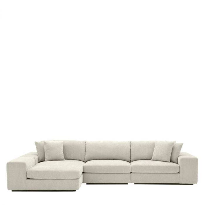 Vista Grande Lounge Clarck Sand Sofa by Eichholtz