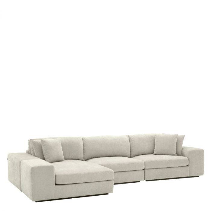 Vista Grande Lounge Clarck Sand Sofa by Eichholtz