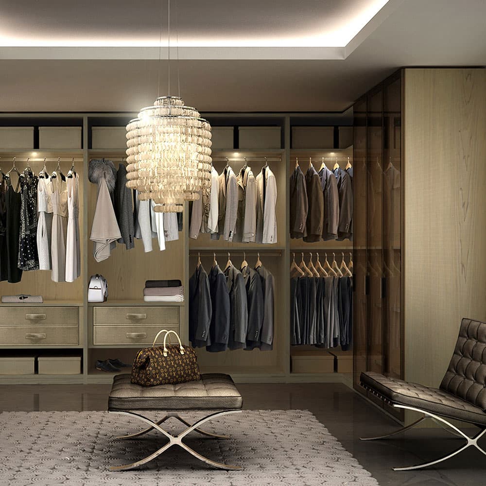 Atlante Walk In Wardrobe by Emmebi