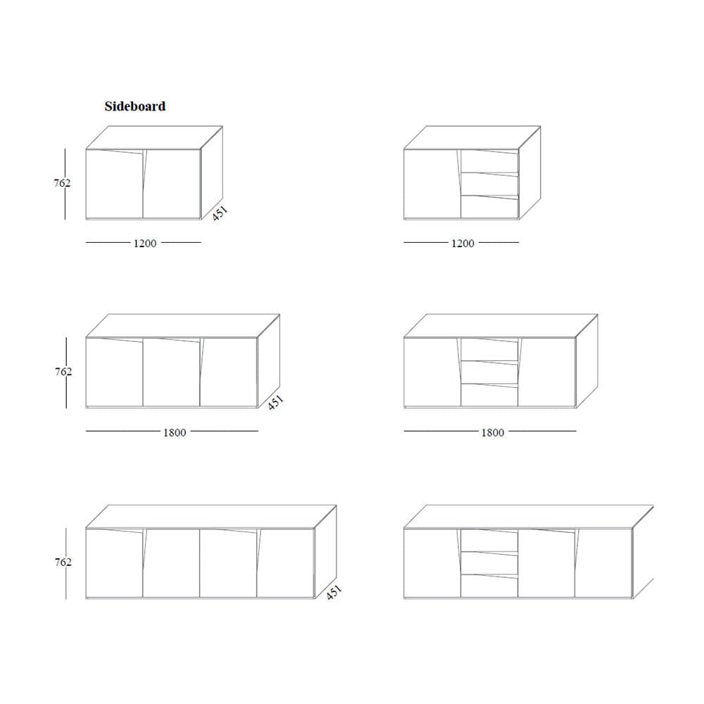 Vela Sideboard by Emmebi