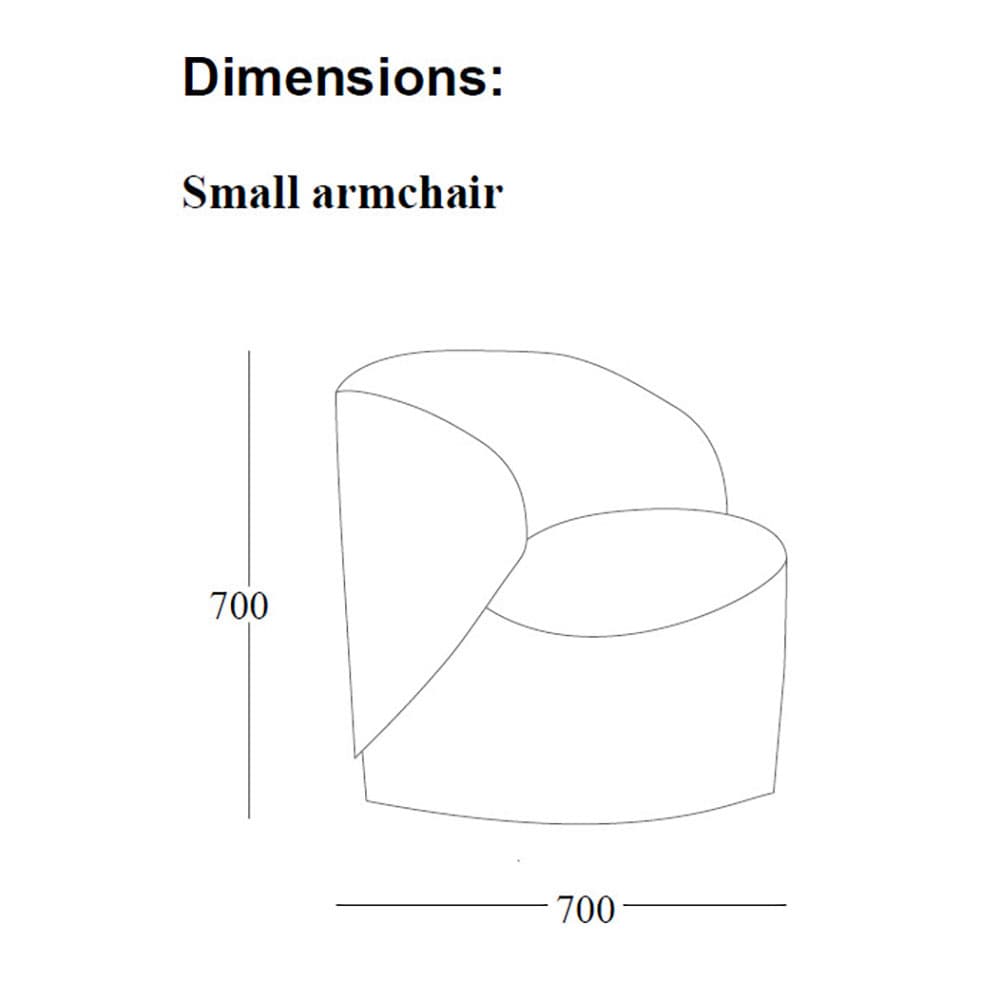 Grace Armchair by Emmebi