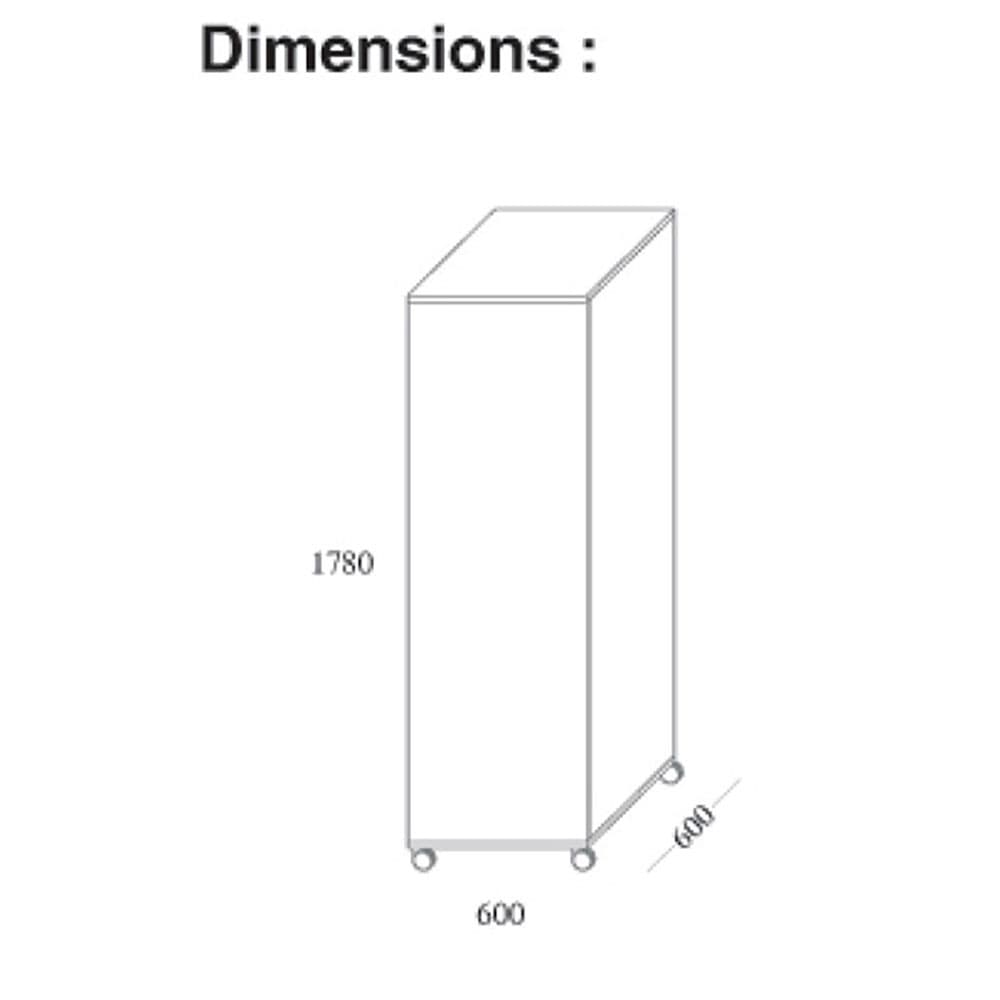 Rollerbox Display Cabinet by Emmebi