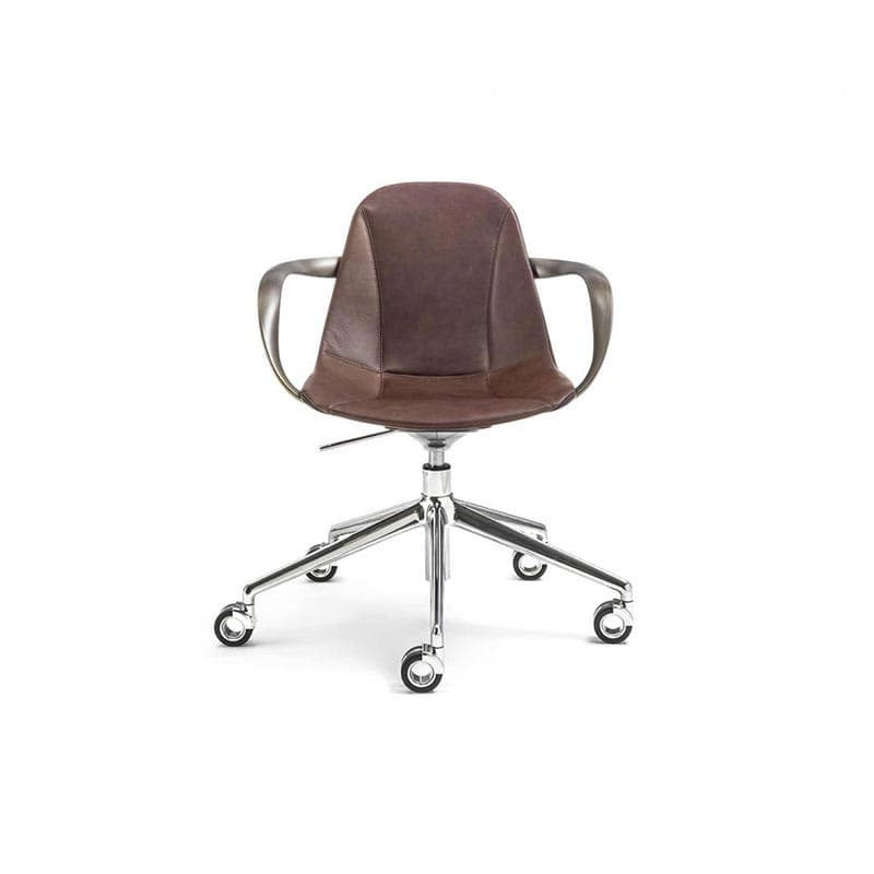 Couture Swivel Chair by Enrico Pellizzoni