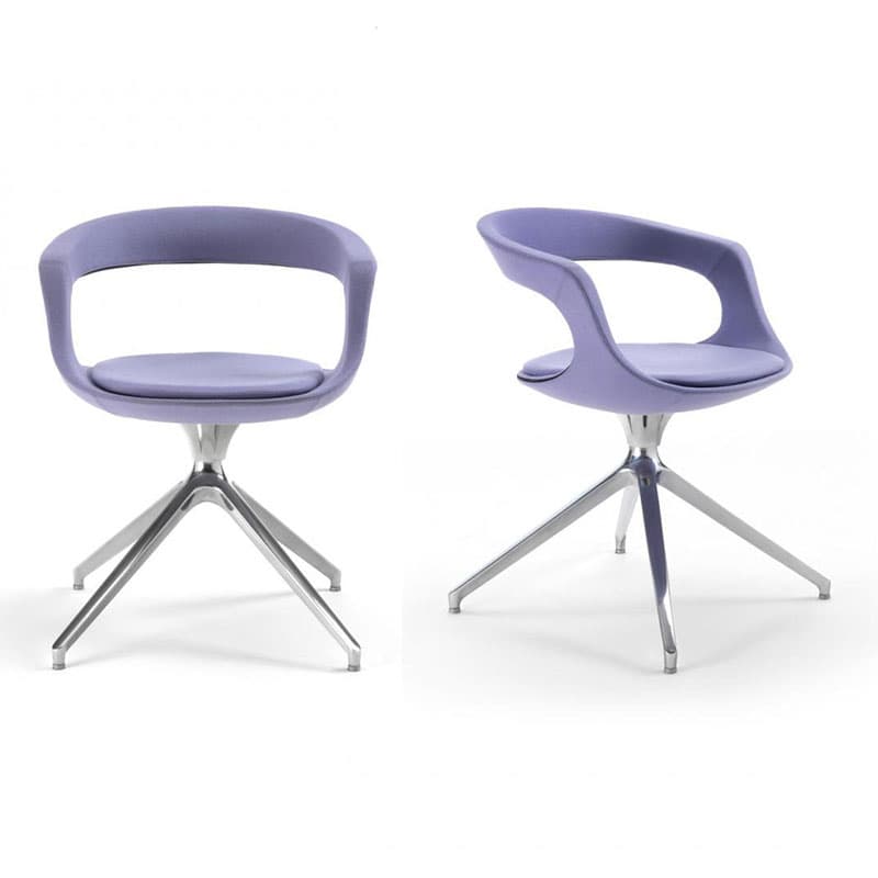 Frenchkiss Swivel Chair by Enrico Pellizzoni