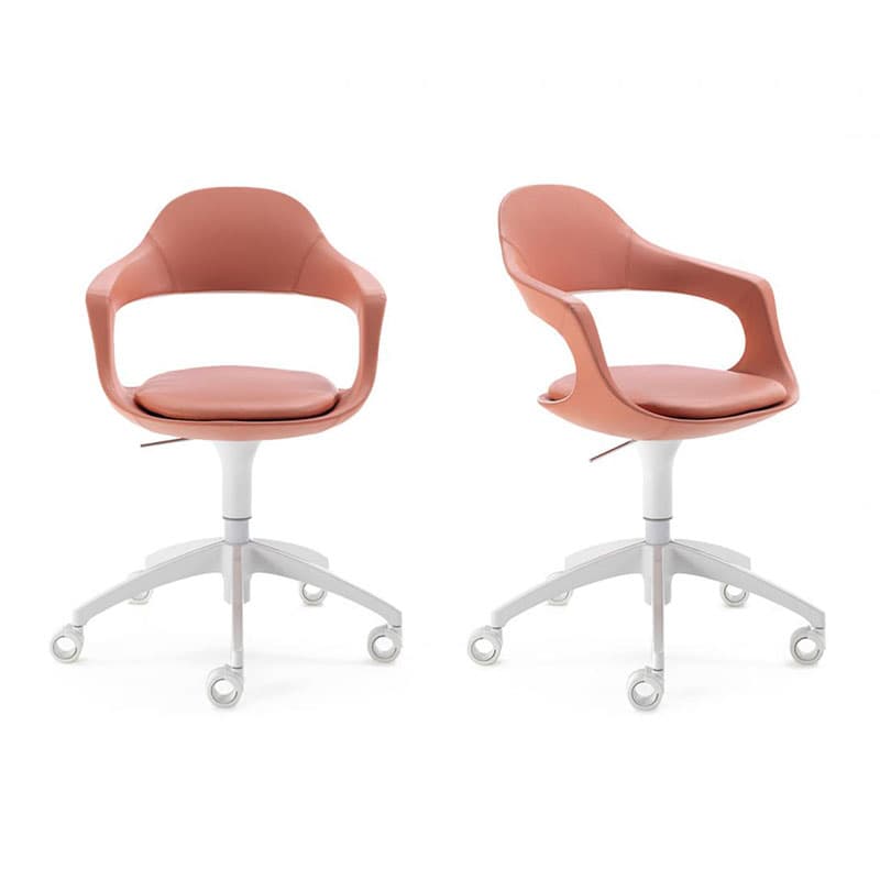 Frenchkiss Swivel Chair by Enrico Pellizzoni