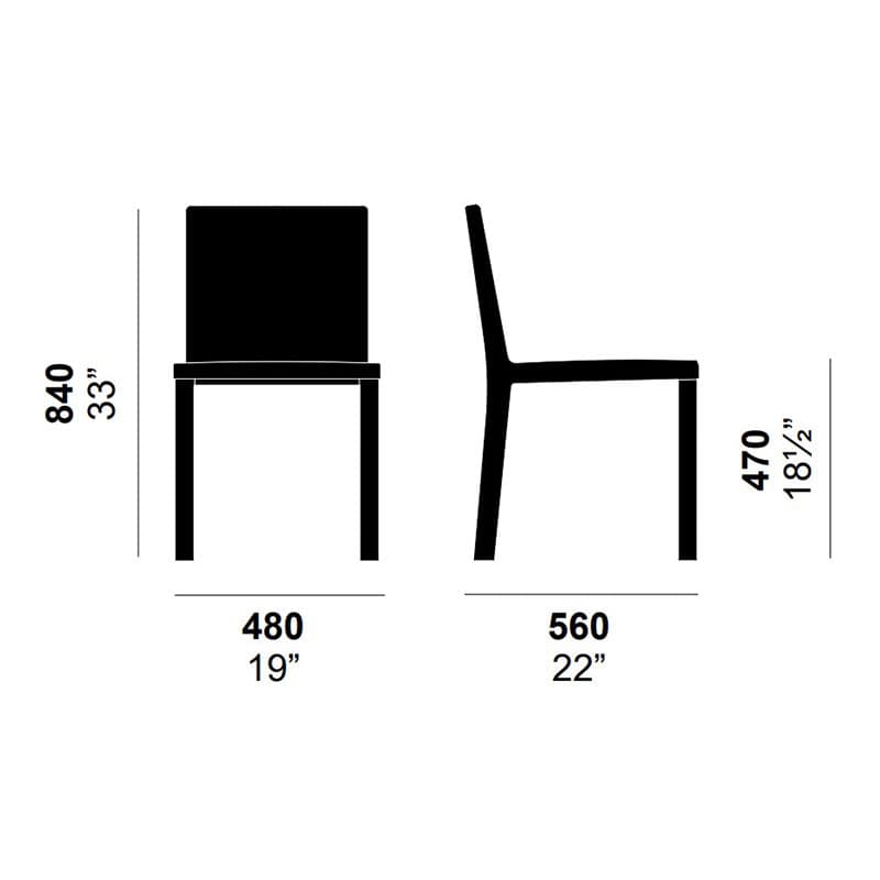 Plot Dining Chair by Enrico Pellizzoni