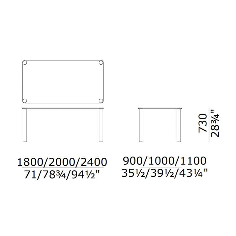 Fagus Dining Table by Enrico Pellizzoni