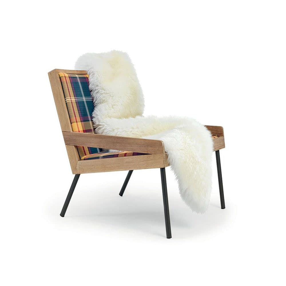 Allaperto Mountain Tartan Outdoor Armchair by Ethimo