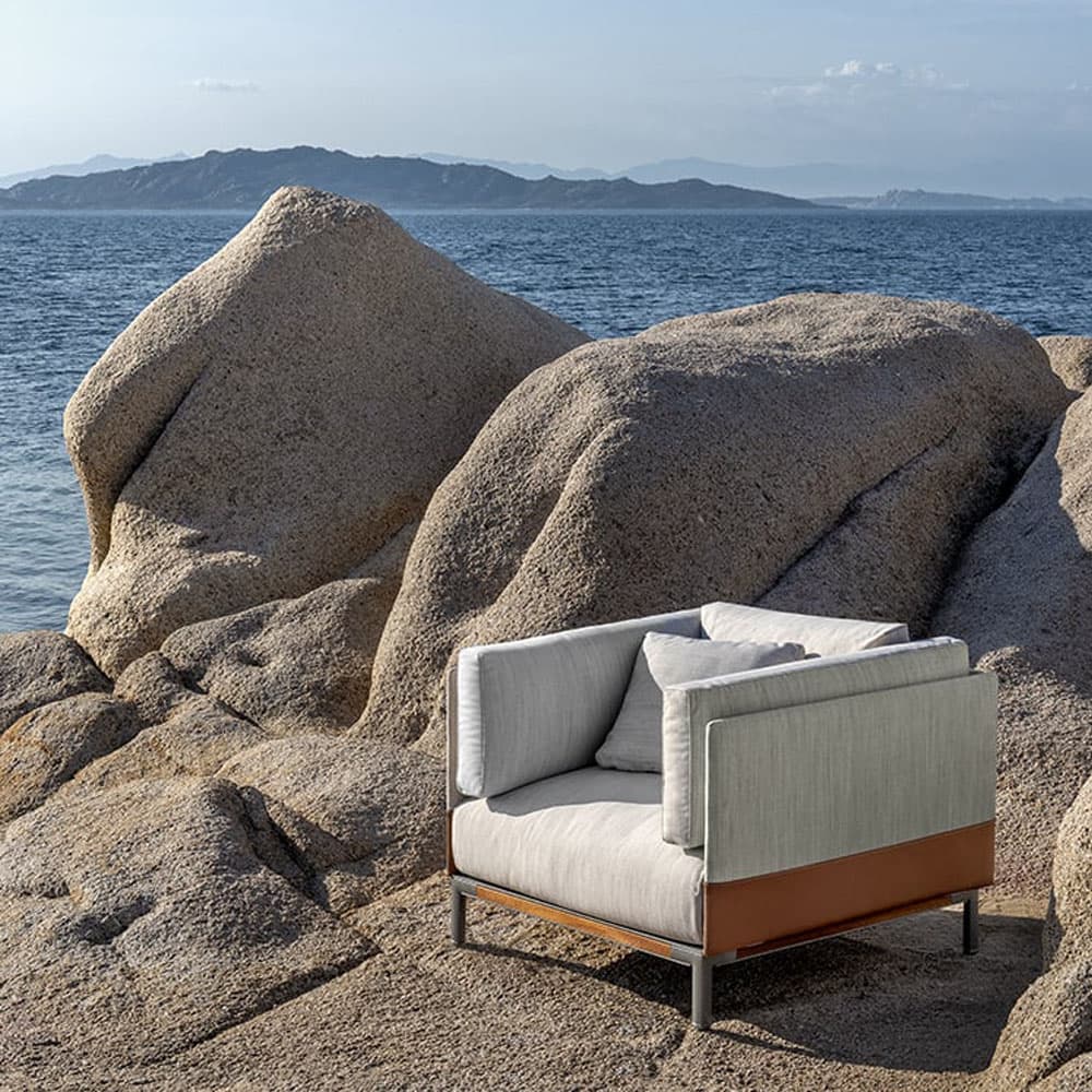 Baia Outdoor Armchair by Ethimo