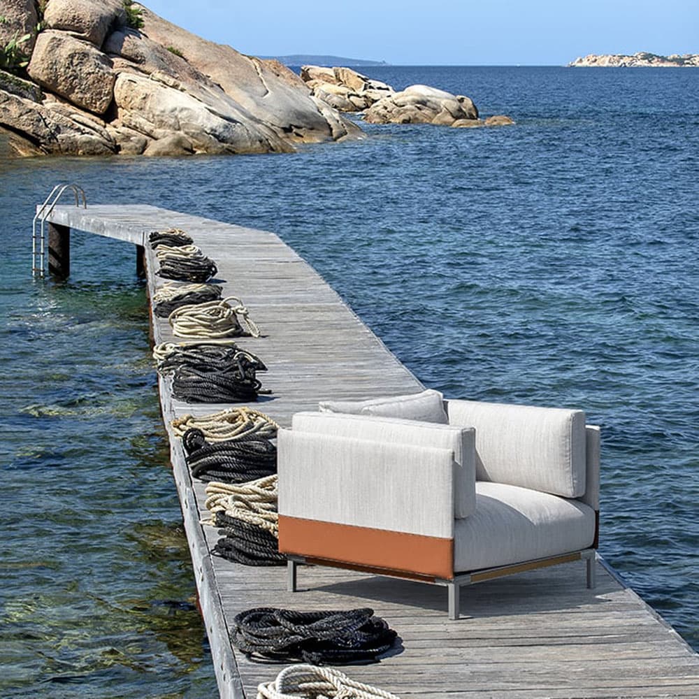 Baia Outdoor Armchair by Ethimo