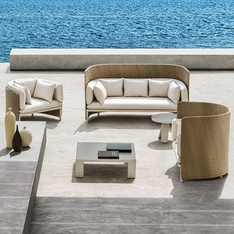 Esedra Highback Outdoor Lounge by Ethimo