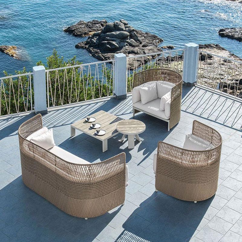 Esedra Outdoor Coffee Table by Ethimo