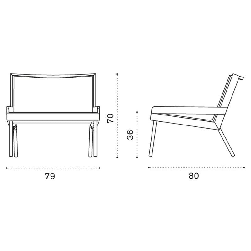 Allaperto Outdoor Armchair by Ethimo