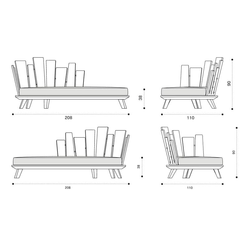 Rafael Daybed by Ethimo