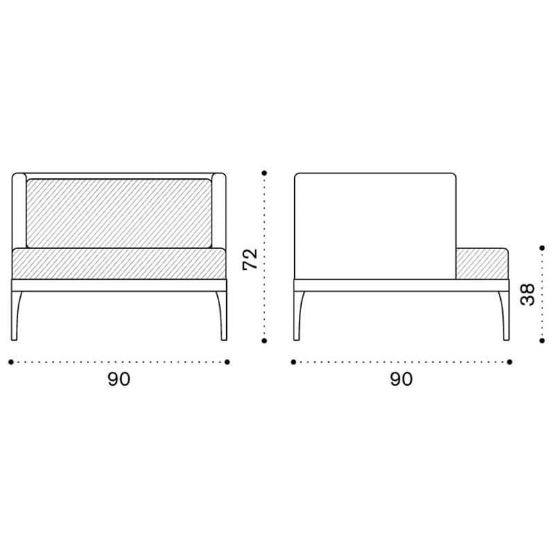 Infinity Outdoor Lounge by Ethimo