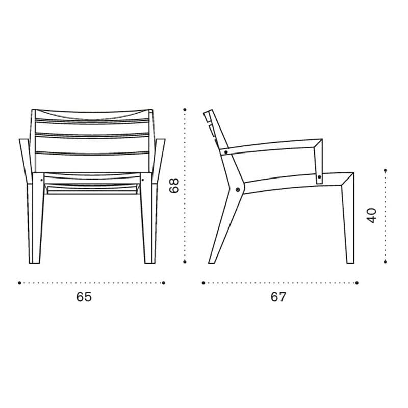 Ribot Outdoor Lounge by Ethimo