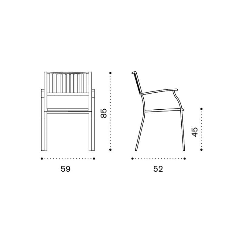 Elixir Outdoor Armchair by Ethimo