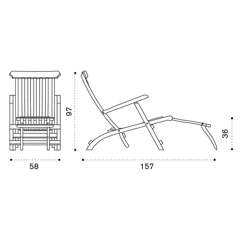 Cruise Sun Lounger by Ethimo