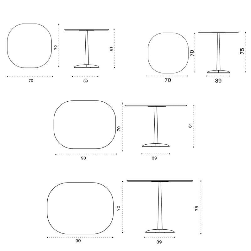 Enjoy Outdoor Table by Ethimo