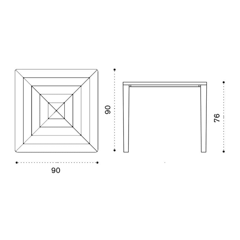 Friends Outdoor Coffee Table by Ethimo