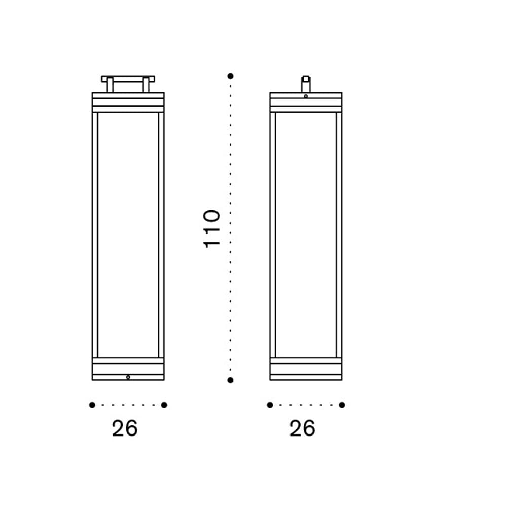 Carre Xl Outdoor Floor Lamp by Ethimo