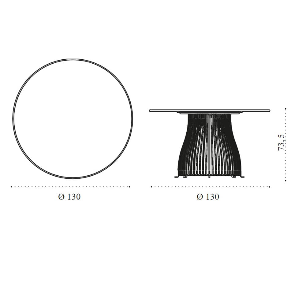 Venexia Outdoor Table by Ethimo