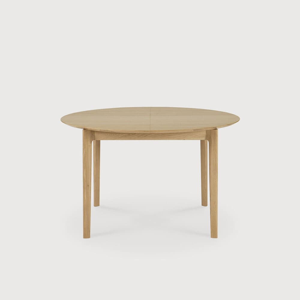 Oak Bok Extendable Round Dining Table  by FCI London