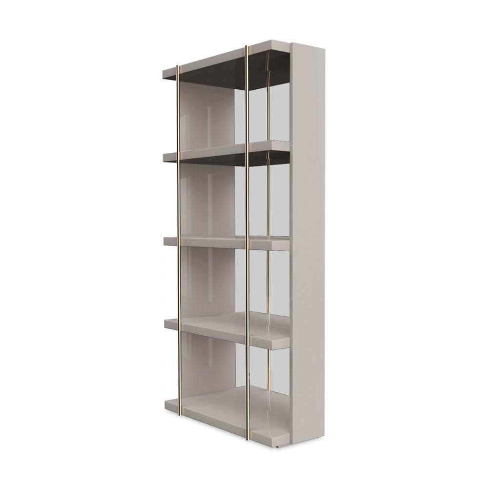 Ellender Mirror On The Back Bookcase by Evanista