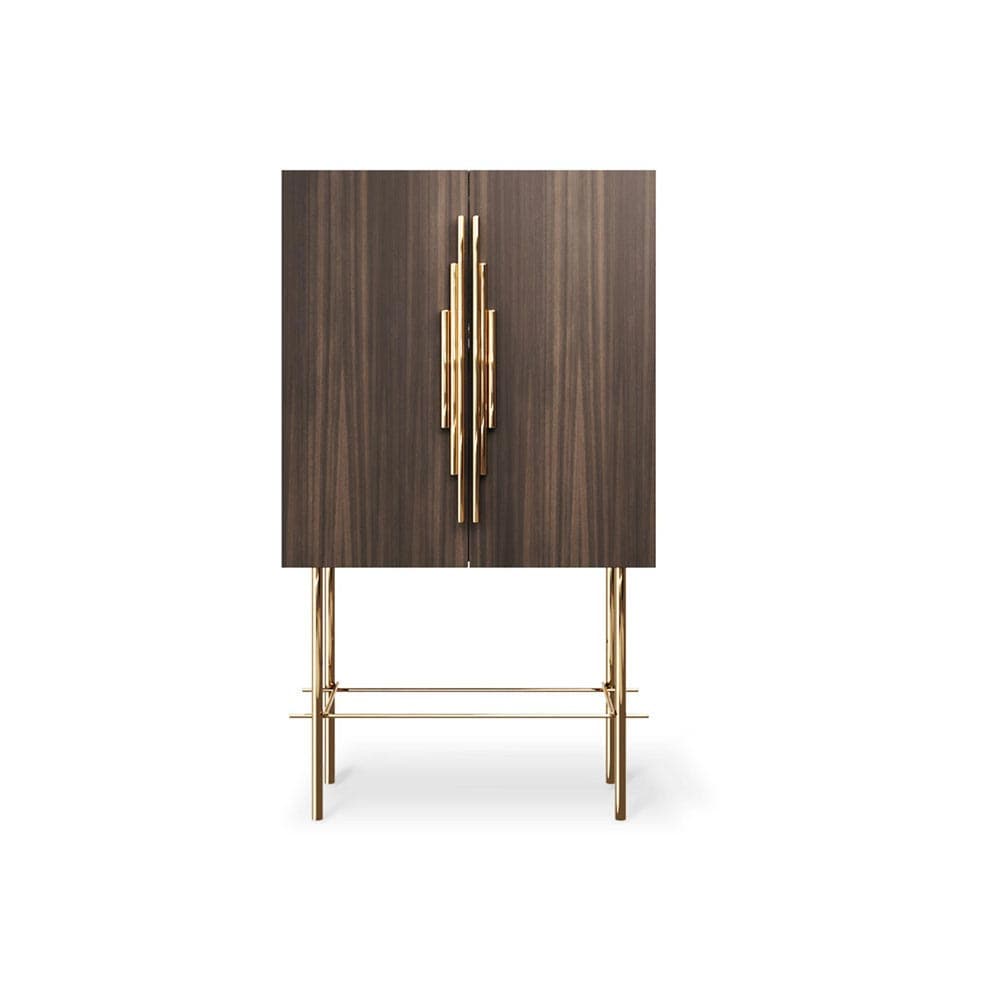 Ellender Smoked Eucalyptus Drinks Cabinet by Evanista